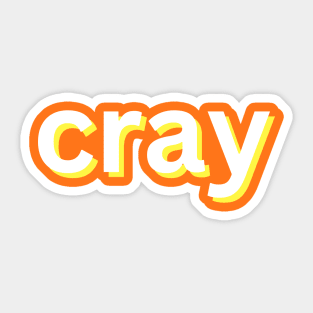 cray Sticker